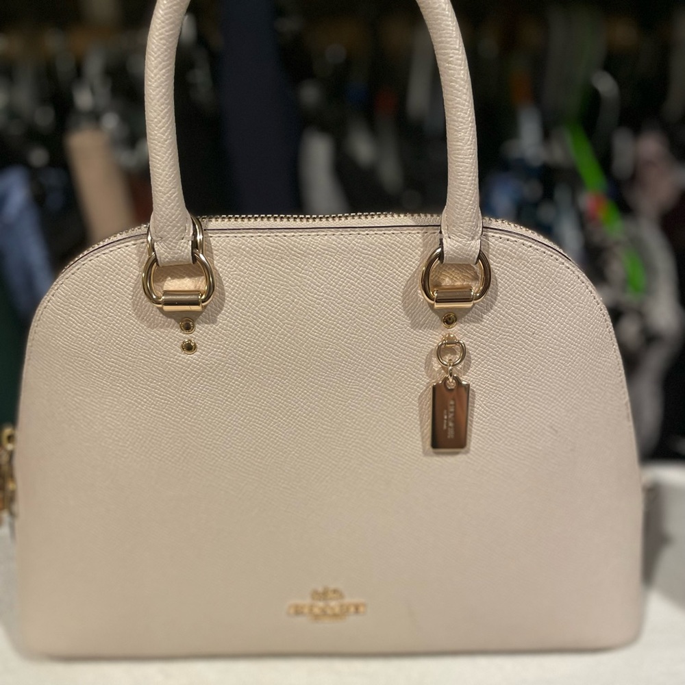 Off White Coach Purse